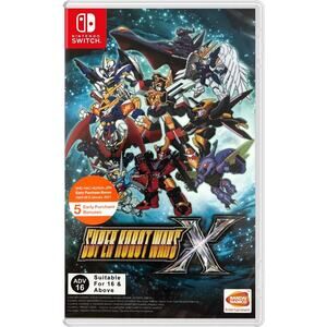 Nintendo Switch Super Robot Wars X (Japanese Import / Region Free Multi-Language